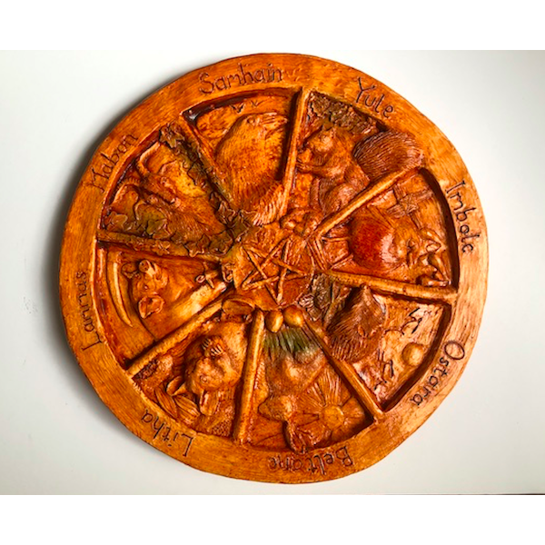 Wheel Of The Year Altar Plate Summerisle